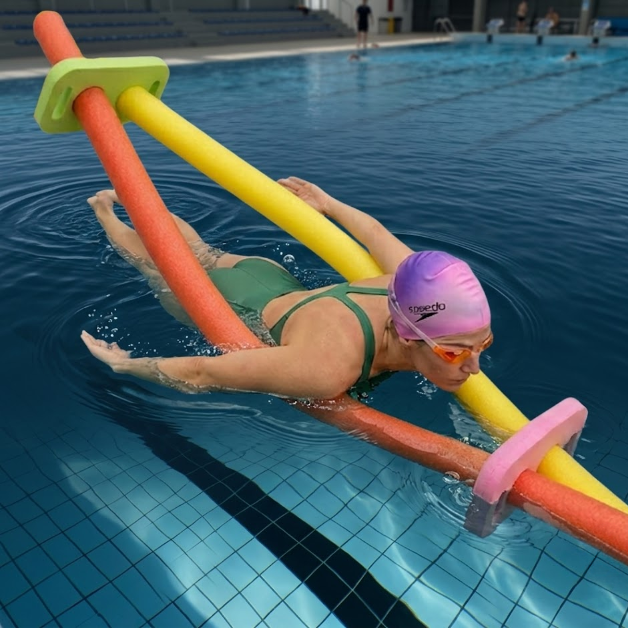 Premium Pool Noodle Connector Blauw – Zwemnoodle Verbinder
