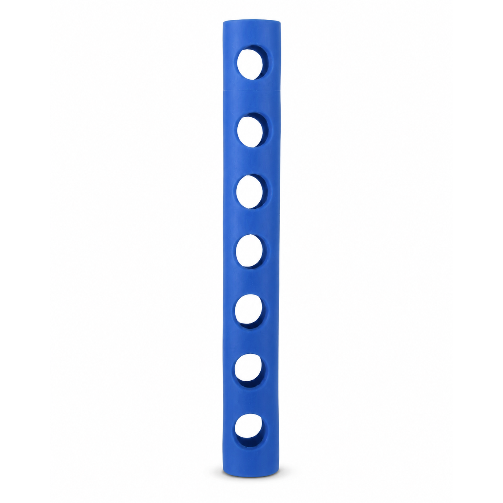 AquaFlexx foam buis 8 gaten blauw zijaanzicht