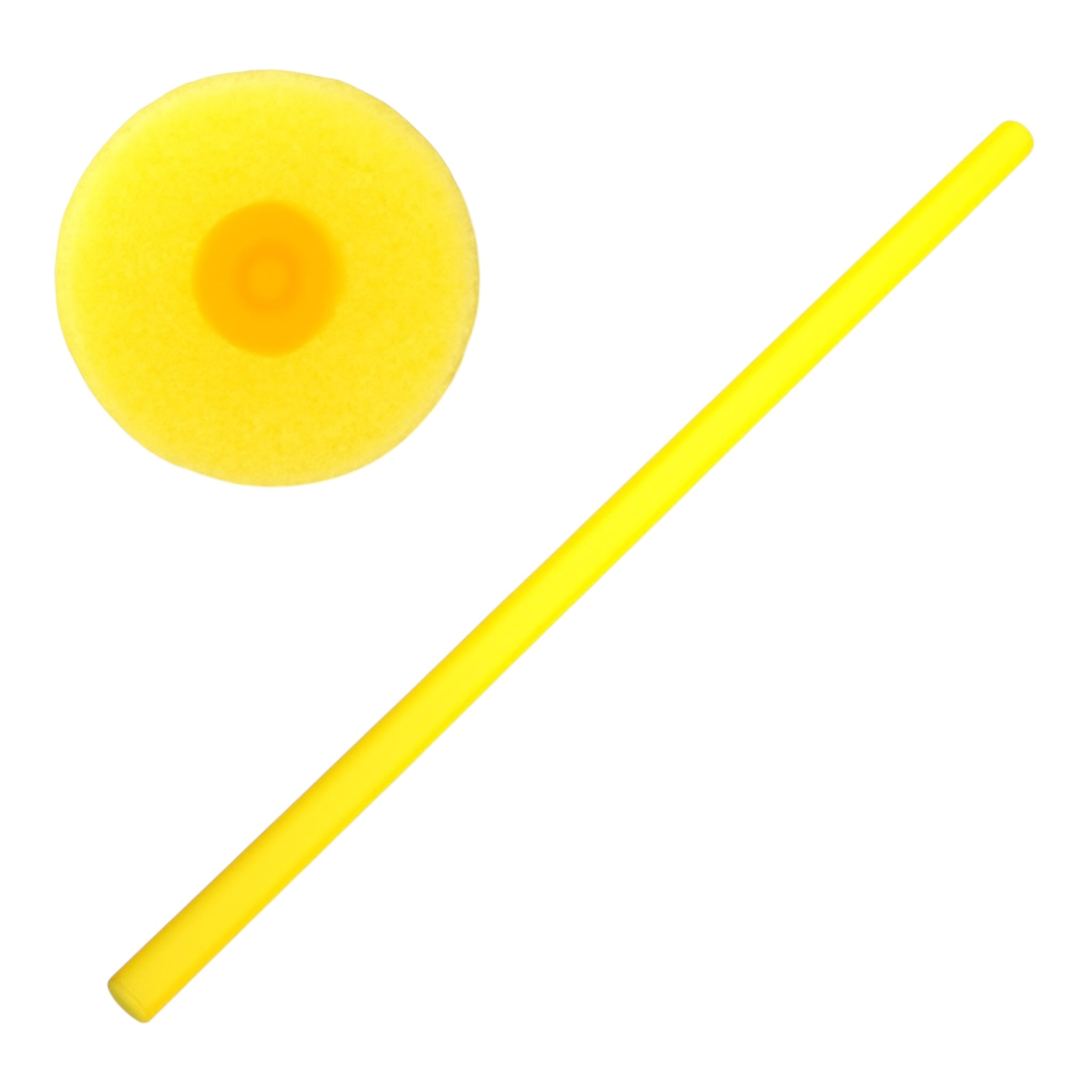 AquaFlexx gele pool noodle zijaanzicht