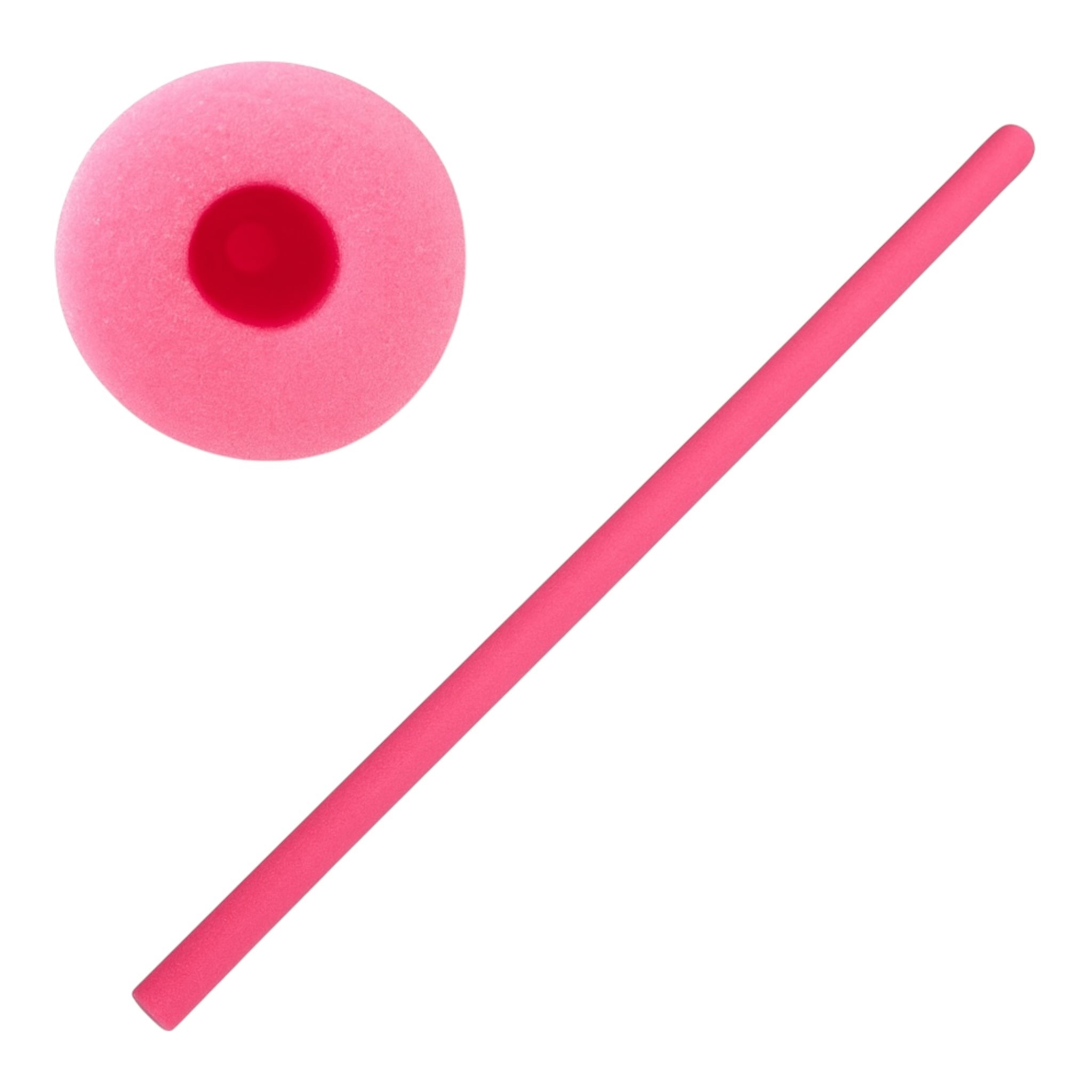 AquaFlexx roze pool noodle zijaanzicht